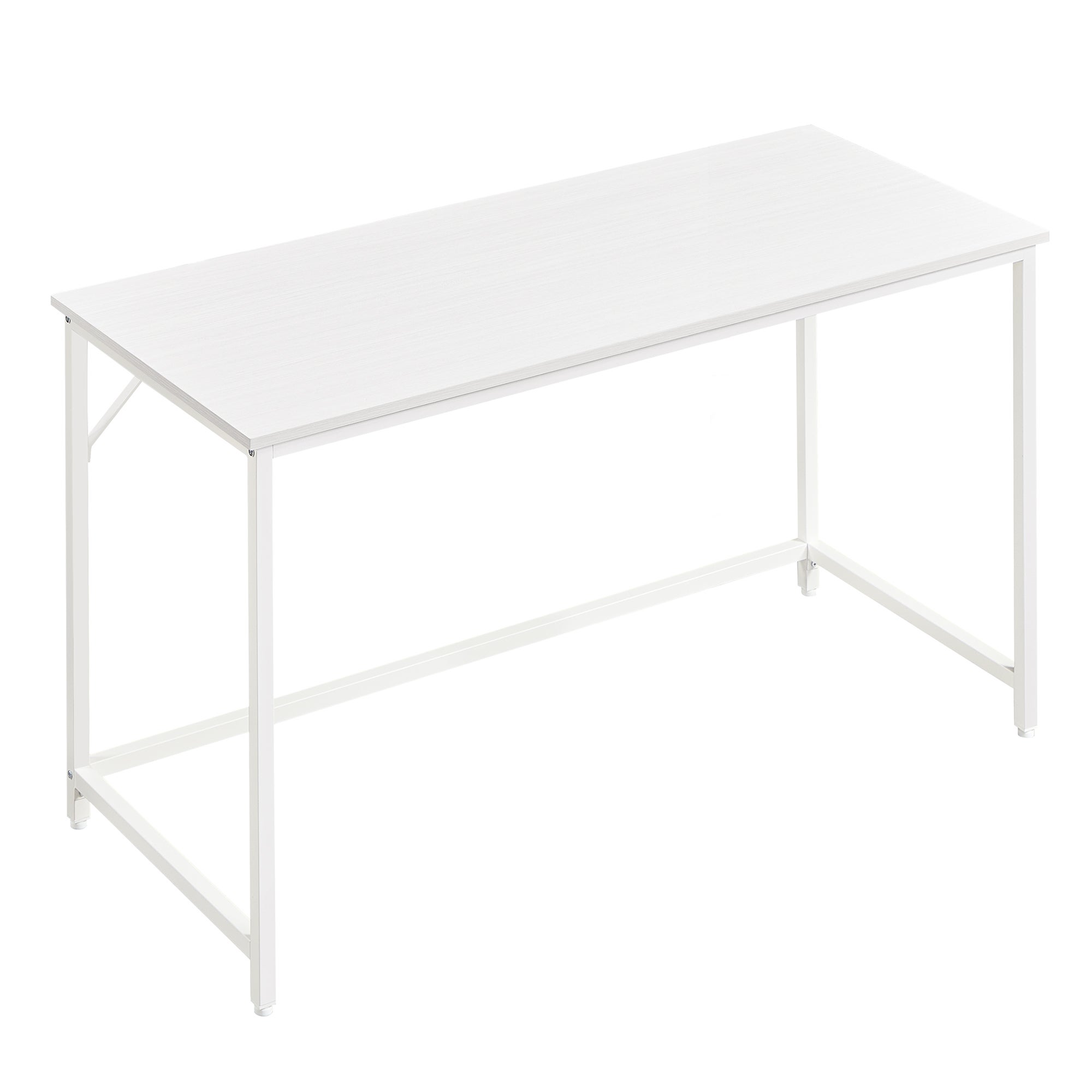 Bureau porte-câbles pour la commande sur le lieu de travail en métal blanc – gestion pour câbles, chargeurs, multiprises – maintien sûr (2 × L) KD Essentials