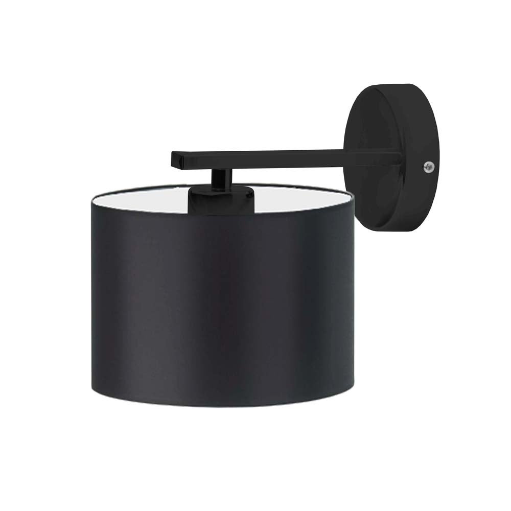 Kinkiet lampa ścienna lampa na ścianę z abażurem walec SIMPLE