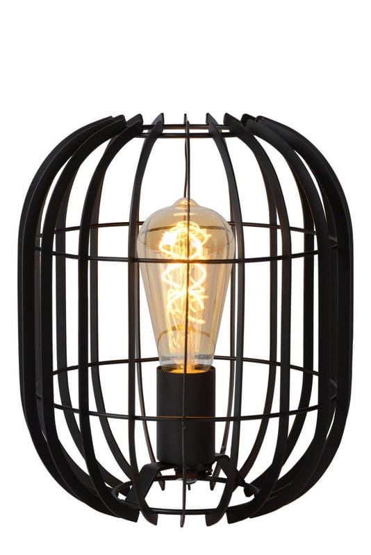 Lampa stołowa REDA czarna 1xE27x40W Lucide