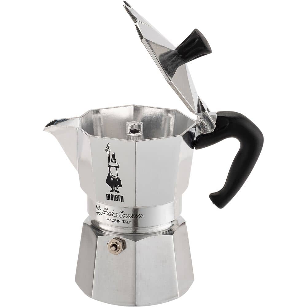 Cafetière italienne Métal Argenté BIALETTI ALINEA - L18 x larg9,8 x H20,5 cm - 3