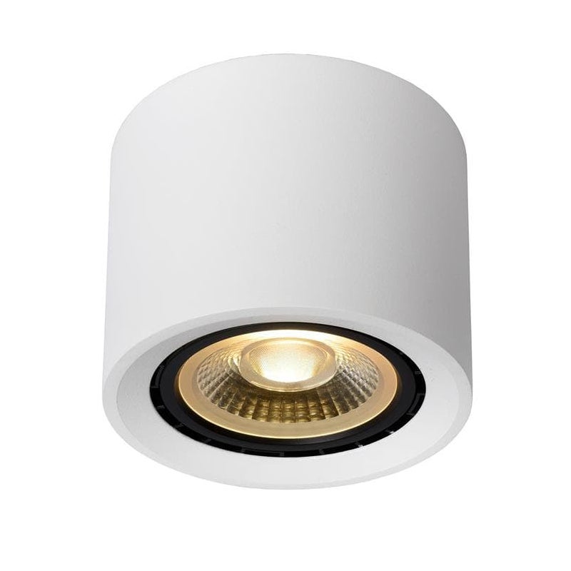 Reflektor sufitowy Spot FEDLER biały 1xGU10x12W wym: 10 x 12 x 12 cm IP20 Lucide