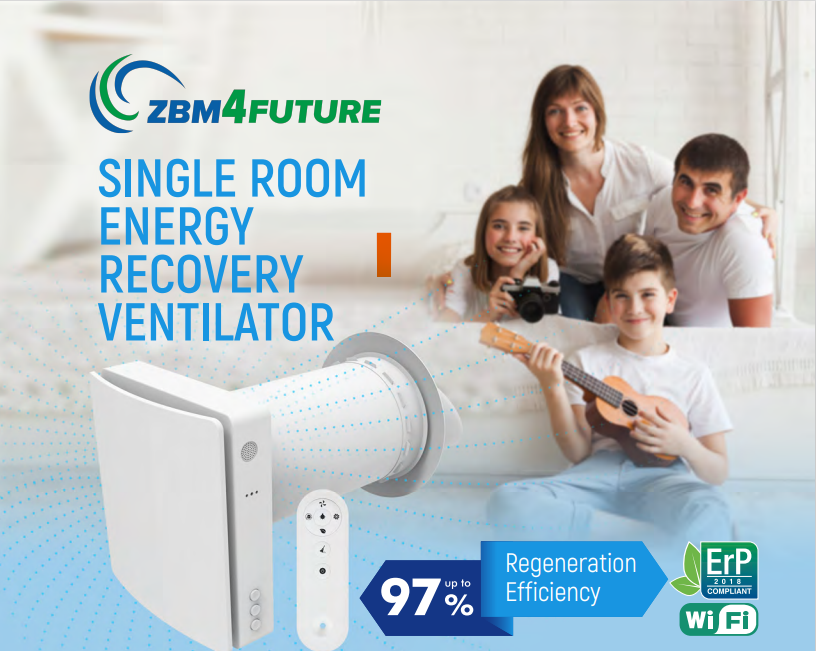 Ventilador Inteligente Mecanico Controlado 160mm 2.0 Filtro F7 Wi-Fi - VMC - 3