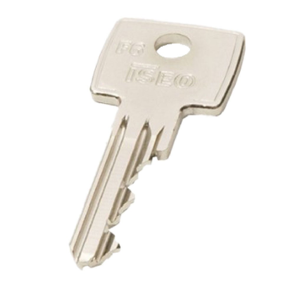 CLÉ EN LAITON NICKELÉ '020609' longueur 26,6 mm - 6 broches | Leroy Merlin