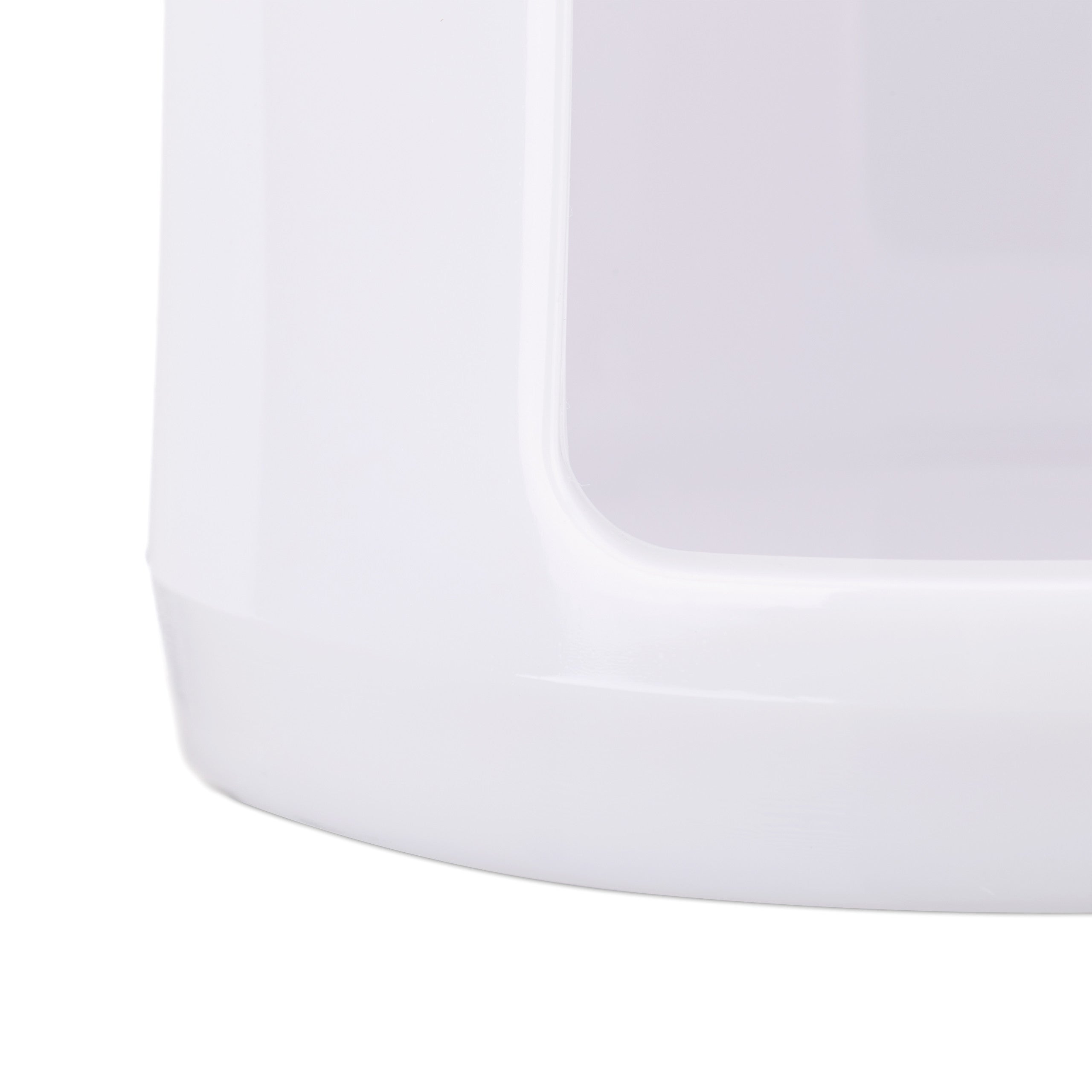 Lot de 2 distributeurs ronds de cotons en acrylique et bambou avec couvercle, pour salle de bains, 17,5 x ø 7,5 cm, mélange de couleurs 1, Relaxdays - 9