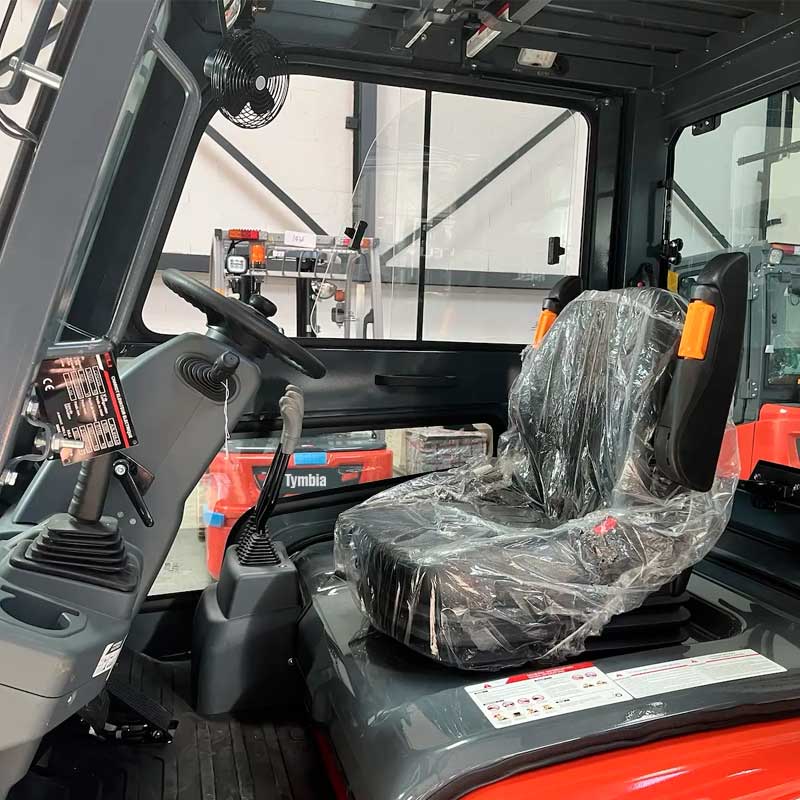 Chariot élévateur lithium 2500 kg, mât triplex 4800 mm - batterie lithium 80 V/202 Ah TYMBIA - 4