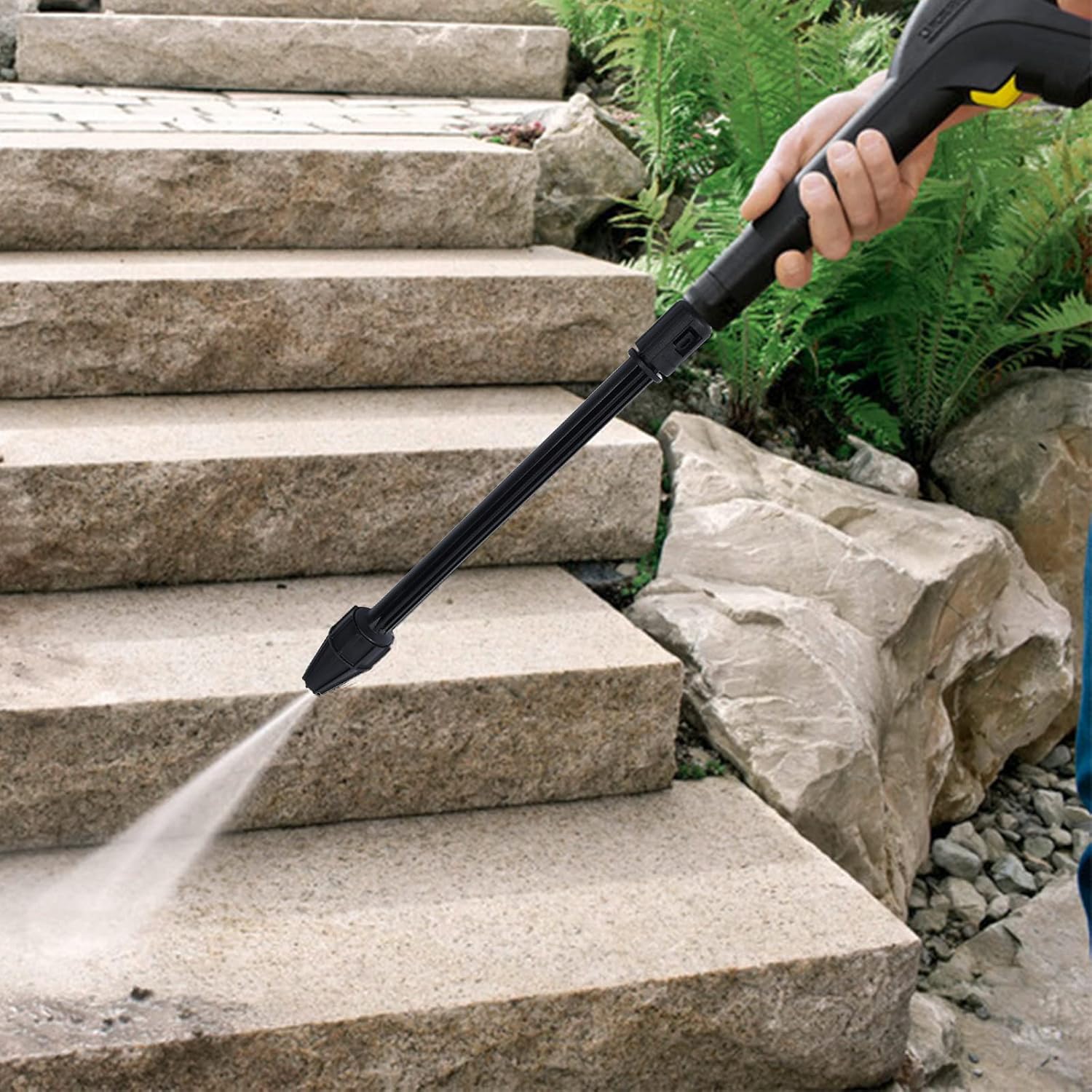 Bocal rotativo compatível com Karcher, bocal rotativo compatível com Parkside/Lavor, acessório para lavadoras de alta pressão de 160 bar. - 2