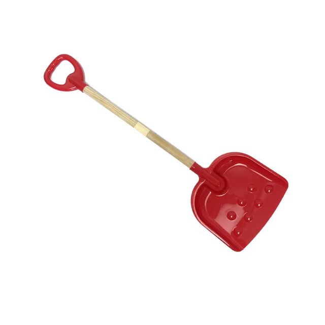 Pelle à neige portable et épissable, petite pelle à neige pour enfants, rouge, 76*24.5cm