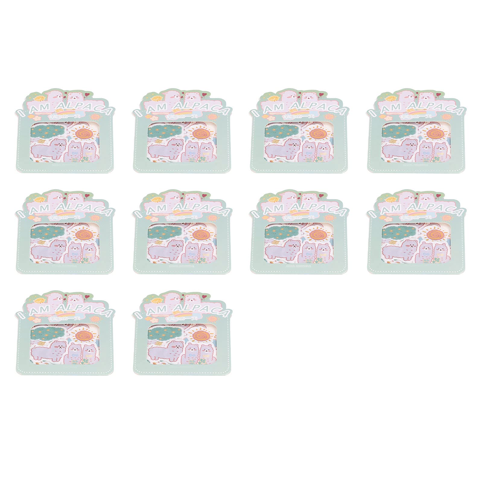 Lot de 10 autocollants en papier , imperméables, anti-poussière ...