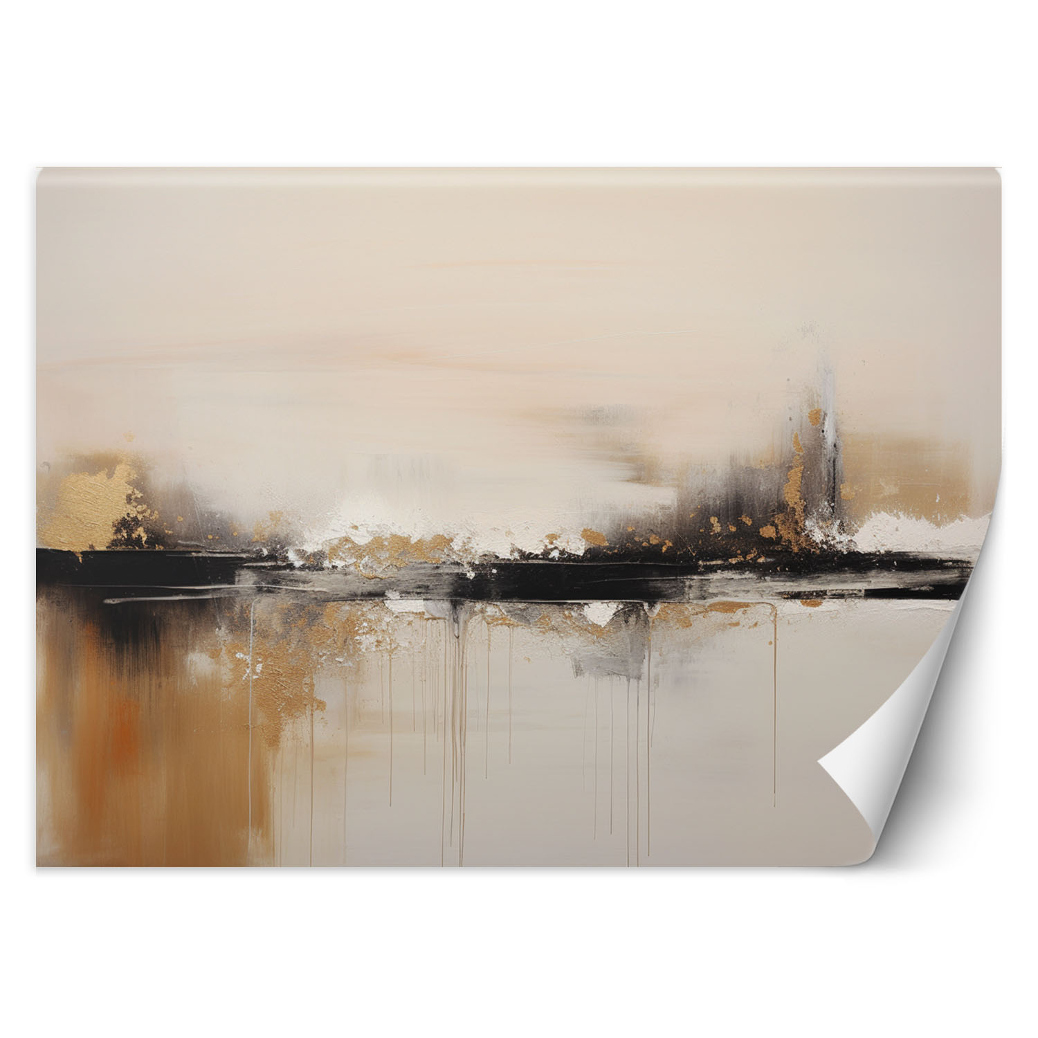 Fototapeta, Beżowa Abstrakcja 450x315