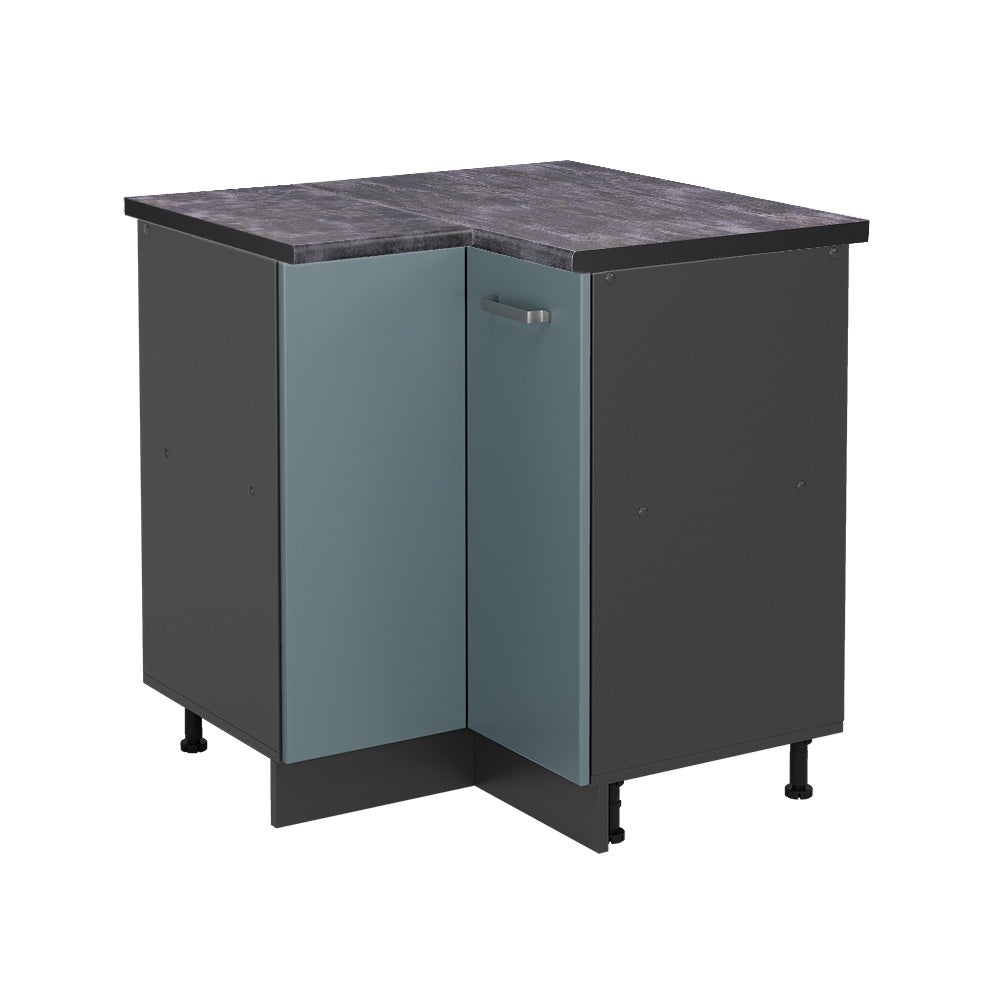 Vicco Szafka narożna R-Line, Niebiesko-szary, 75.6 cm , BP Antracyt