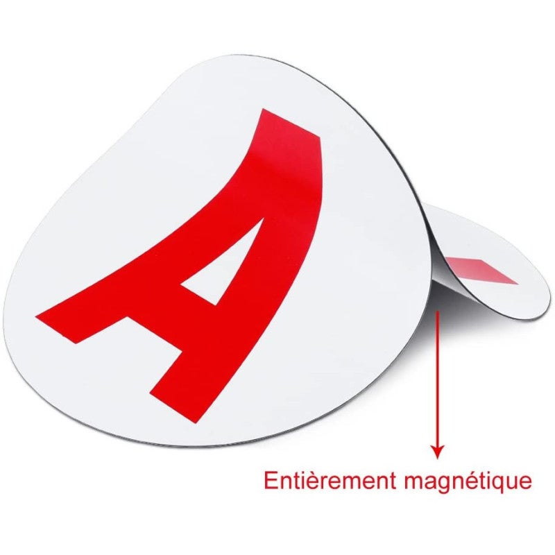 Disque '' A '' jeune conducteur magnétique - 3