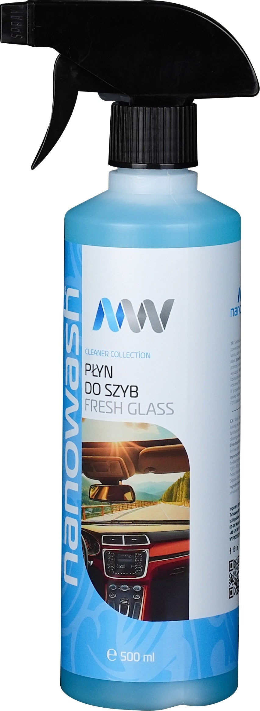 Płyn do szyb bez smug 500 ml