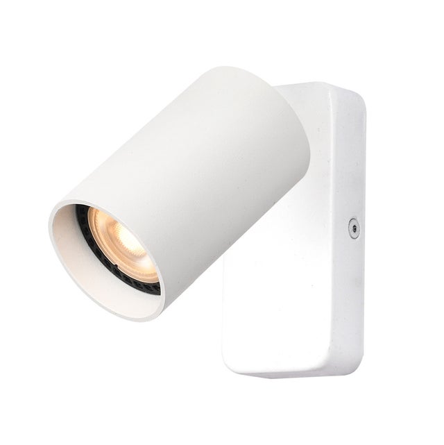 Kinkiet ścienny Nesto biały piaskowany 1xGU10x10W wym: 12 x 5,5 x 15 cm aluminium IP20 Italux