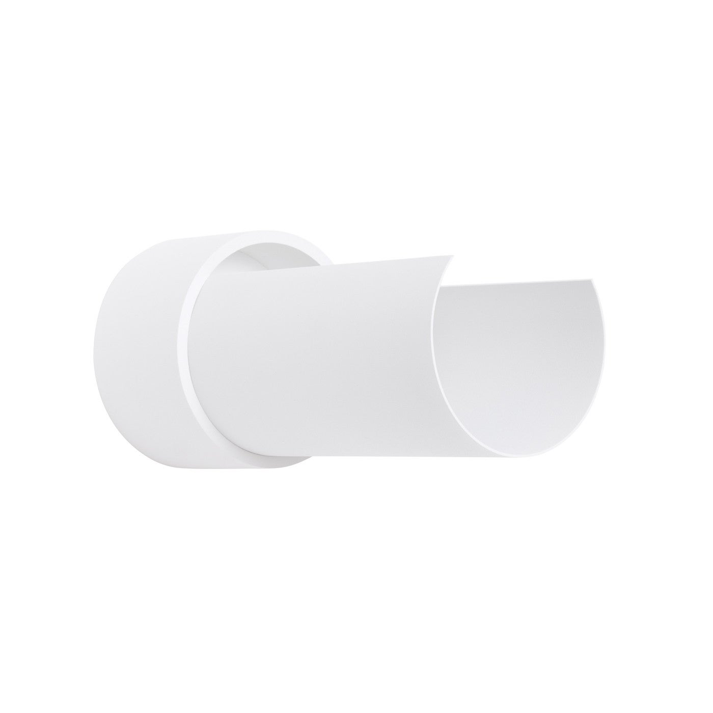 Kinkiet ścienny Flash biały 1xE27x15W styl nowoczesny wym: 10 x 10 x 21 cm metal IP20 Sollux Lighting