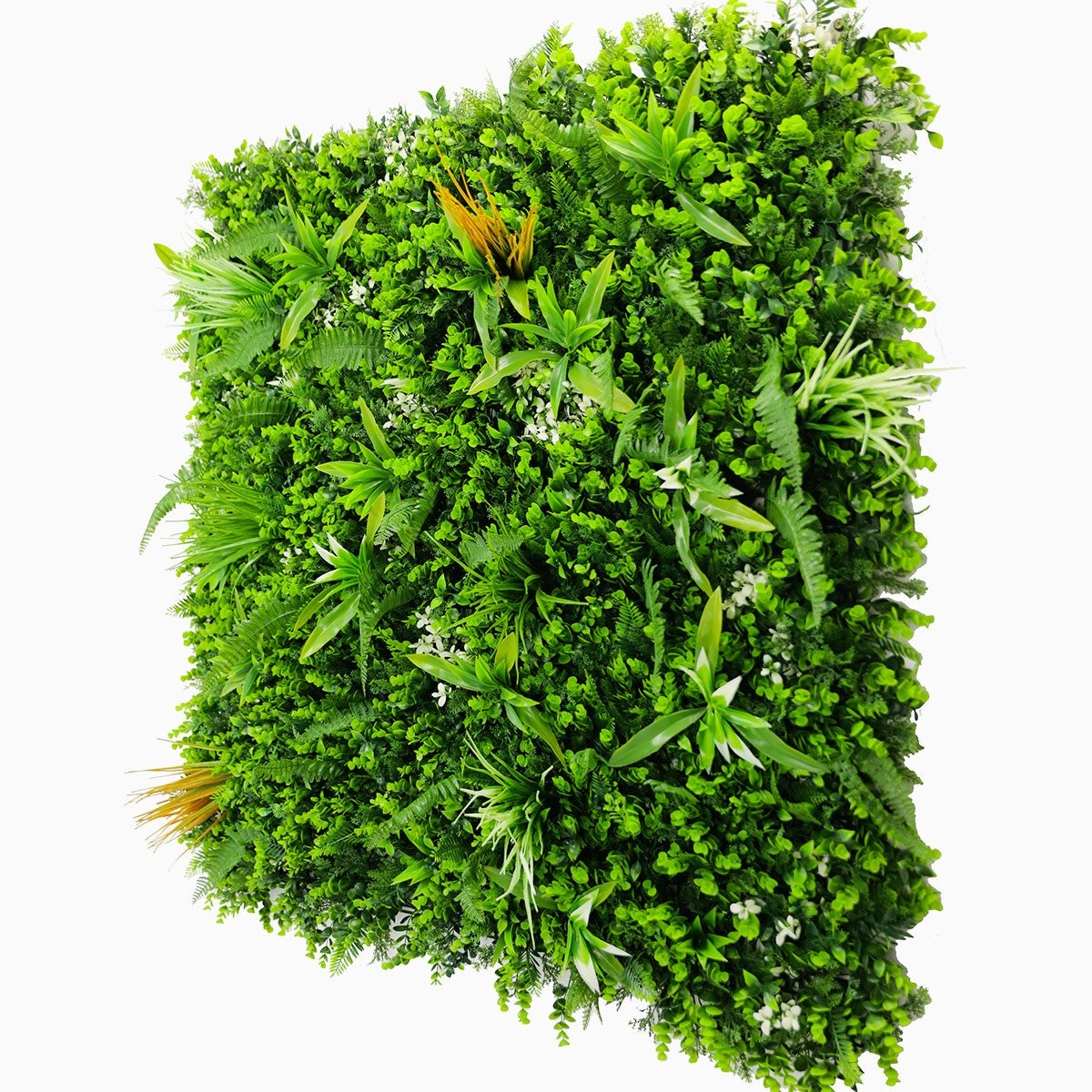 Mur végétal artificiel Savane 1 m × 1 m – effet tropical intérieur extérieur - 2