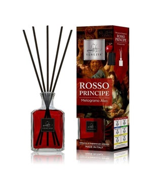 Profumatore Per Ambienti Con Bastoncini In Legno, Diffusore 500 Ml Profumo Melograno, Lunga Durata, Elegante E Persistente - 3