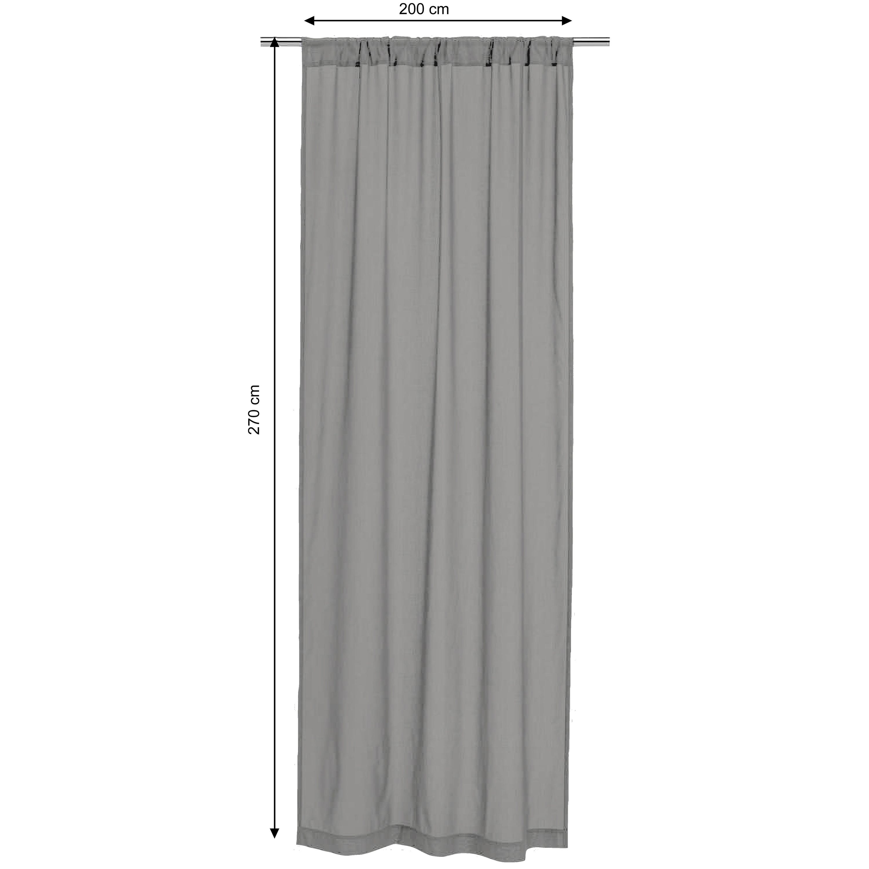 Tenda trasparente (135 x H 260 cm) Monna Bianco - Tende/Tende