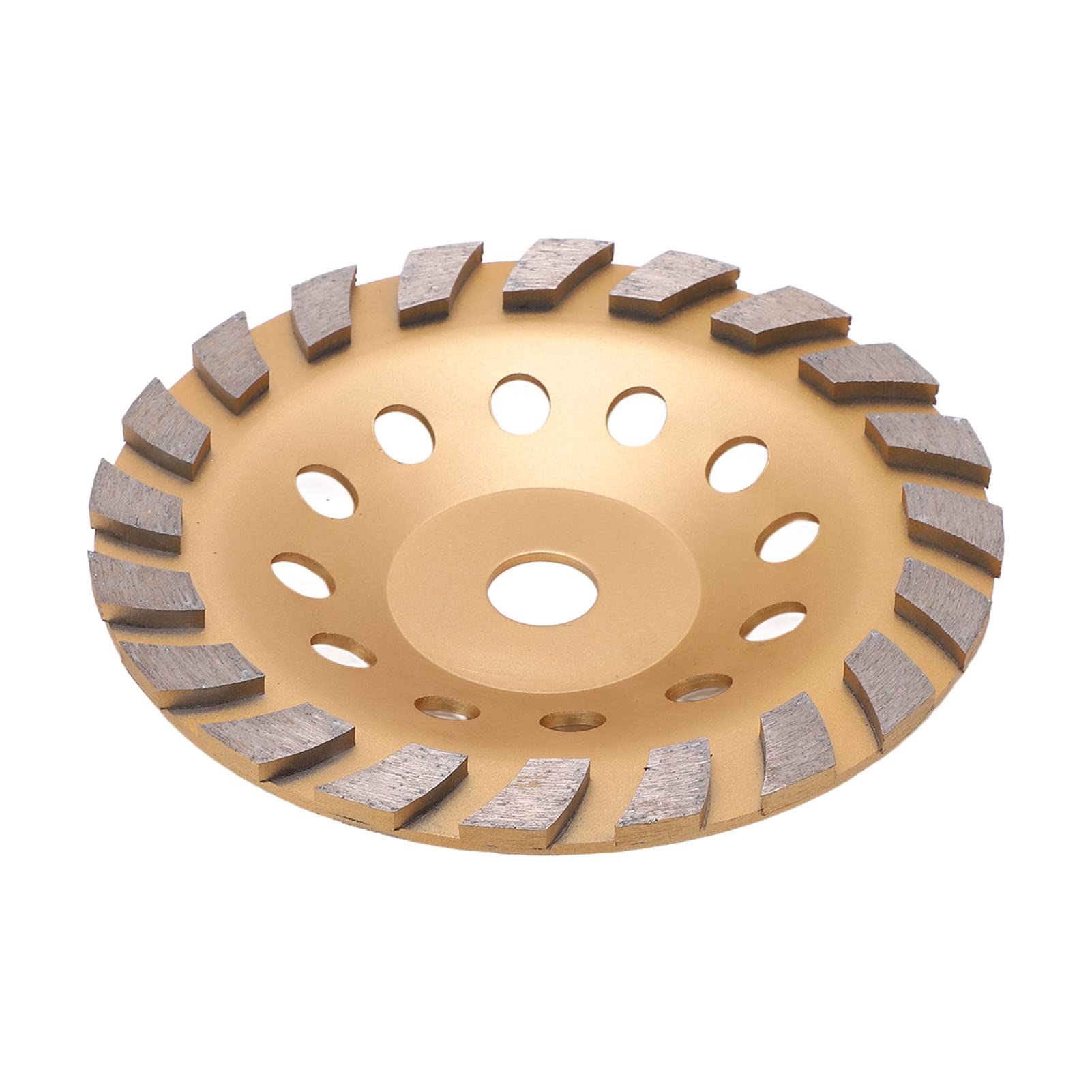 Disque de meulage diamanté Turbo pour meule de coupe ID 22MM Or pour meulage de pierre (180 mm) - 4