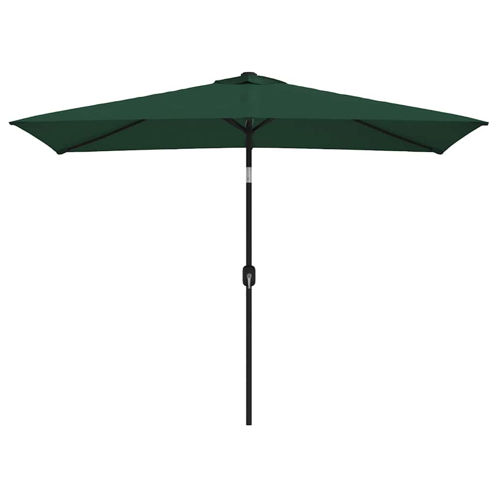 Parasol 200 x 300 cm Vert Rectangulaire vidaXL - 8