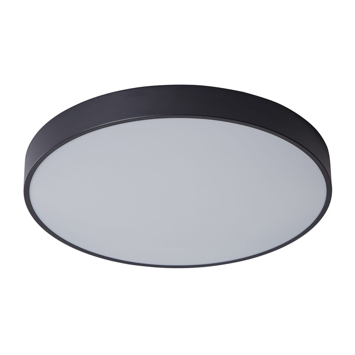 Plafon okrągły LED ORBITAL 60W 3000K 3600lm akryl czarno-biały wym:9,5x60x60cm IP20 Italux