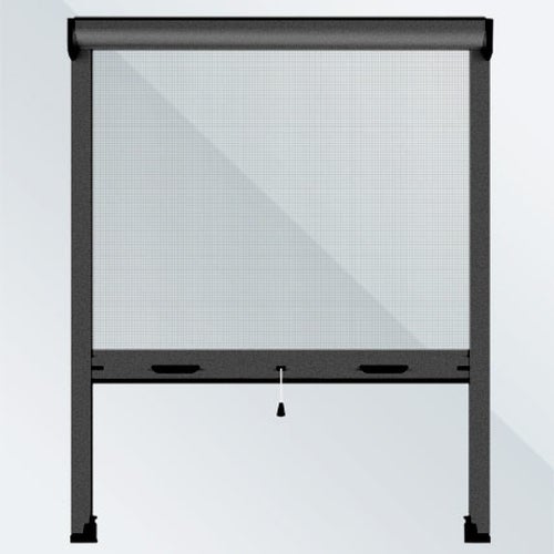 Mosquiteras enrollables color grafito 65x220 - cortinadecor