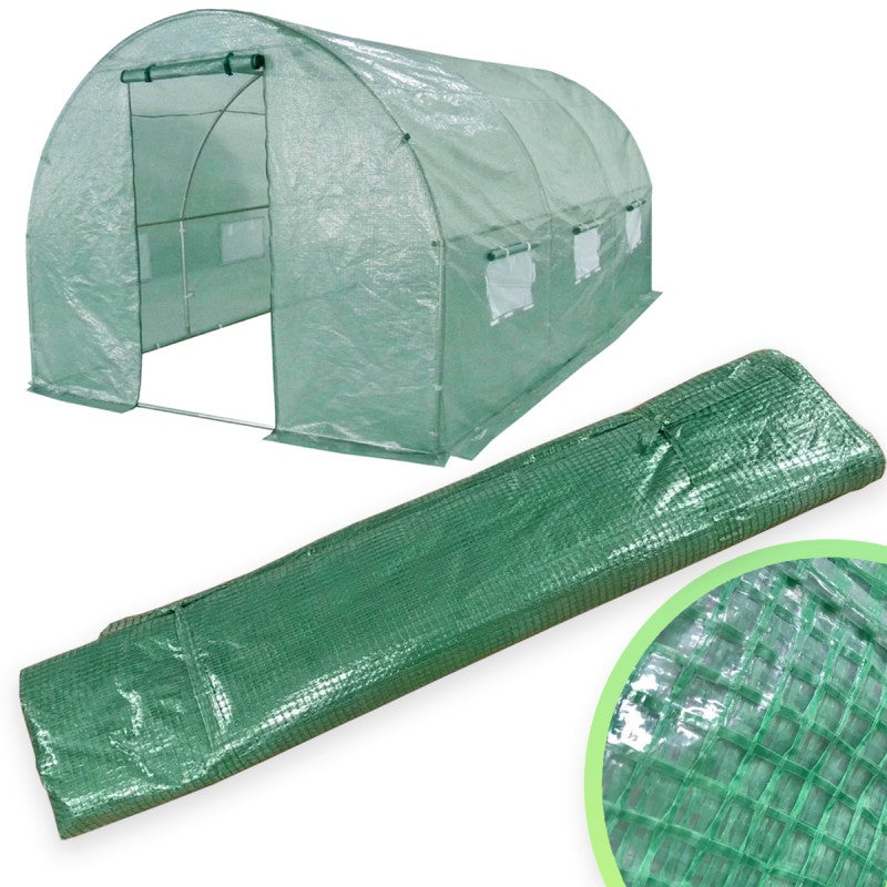 Pokrycie do Tunelu Ogrodowego 2,5x4 Zielone UV