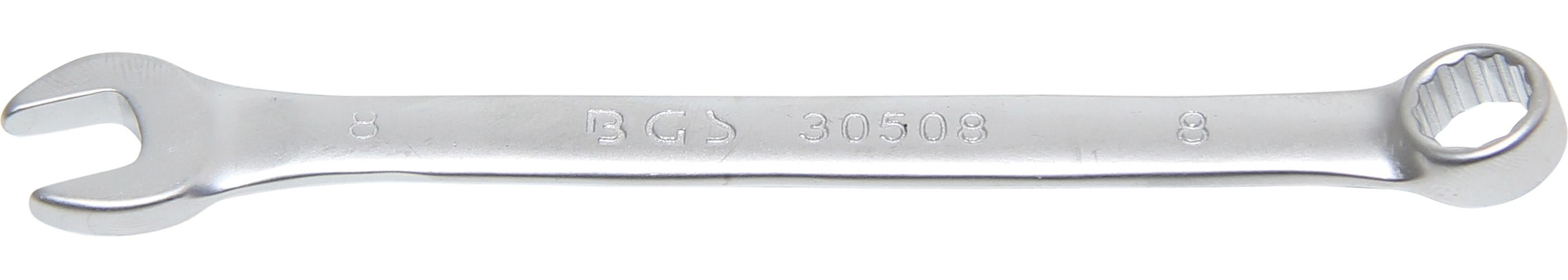 Klucz płasko-oczkowy BGS SW 8 mm - 30508