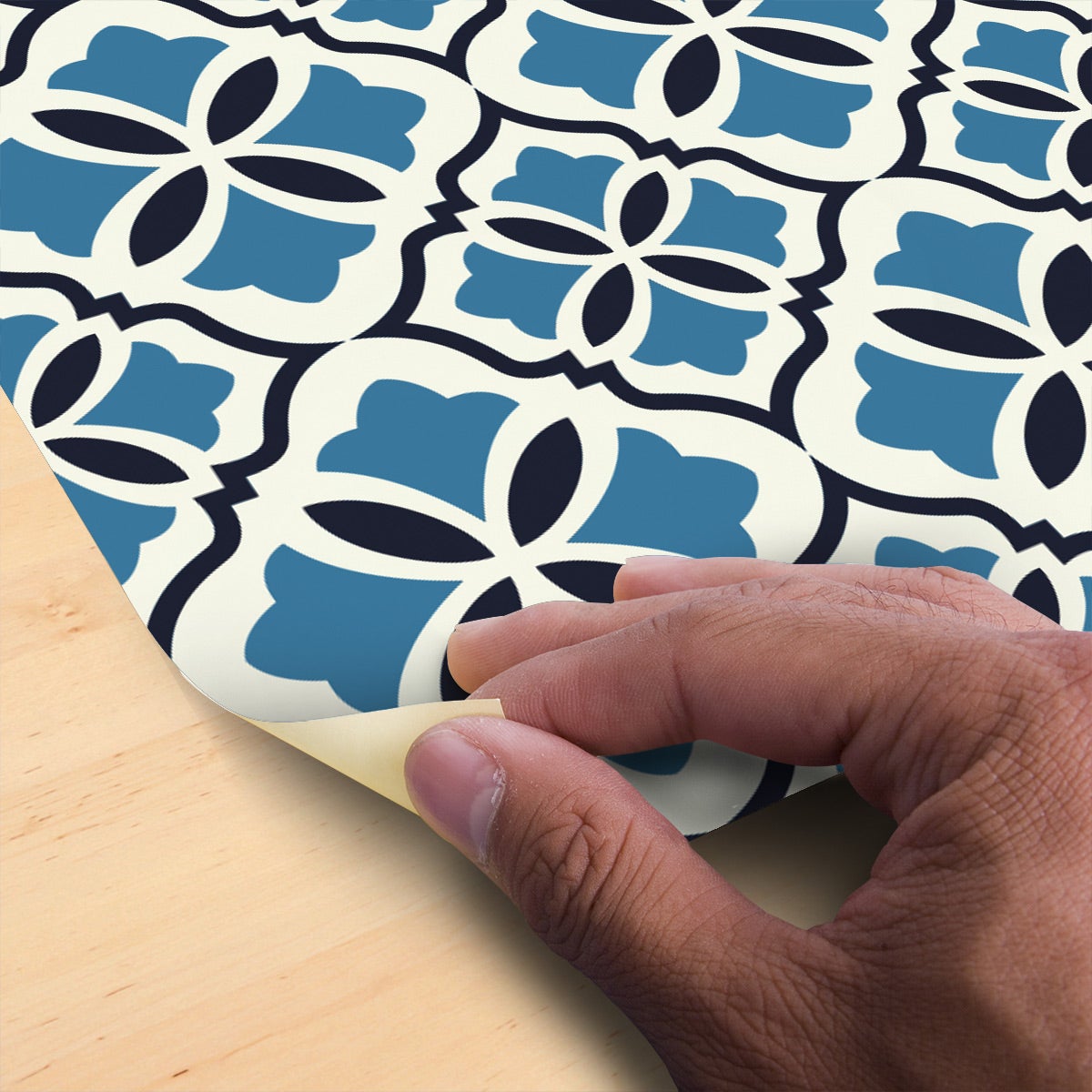 Autocolantes Sol Anti-dérapant avec Protection - CARRELAGES SOL LIVINIO - 1 autocolante de 40x40cm - 7