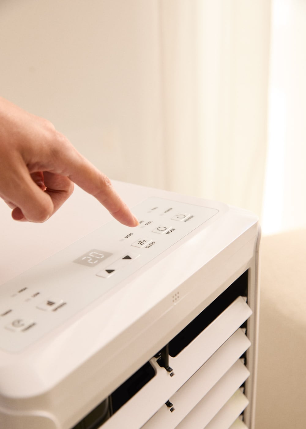 CREATE - SILKAIR 7000 - Ar condicionado portátil 3 em 1 7000 BTU com desumidificador 36L/dia - 2
