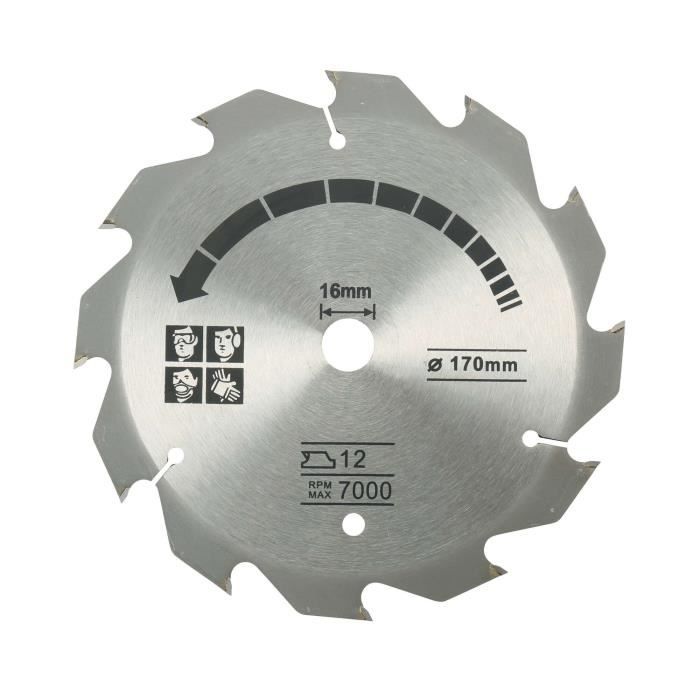 BLACK + DECKER Scie circulaire CS1250LA - 1250W - 4