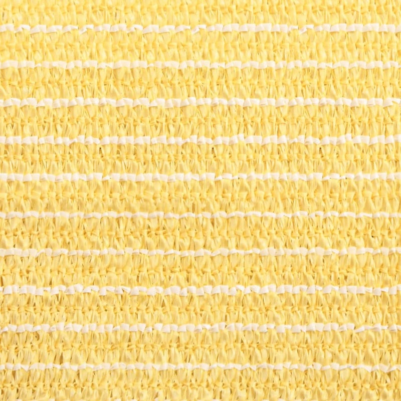 Żagiel przeciwsłoneczny beżowy, 160 g/m², 3 x 3 x 3 m, wykonany z HDPE, do ogrodu, na taras, balkon, do użytku na zewnątrz