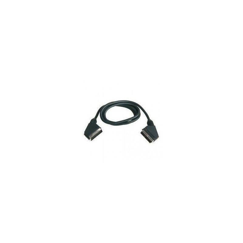 Cavo SCART-SCART Schermato Trevi 1,5m - Collegamento Tutti 21 Poli, Per TV, Lettori DVD, Decoder