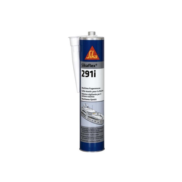 Colle mastic marine SIKA Sikaflex 291i - Blanc - 300ml