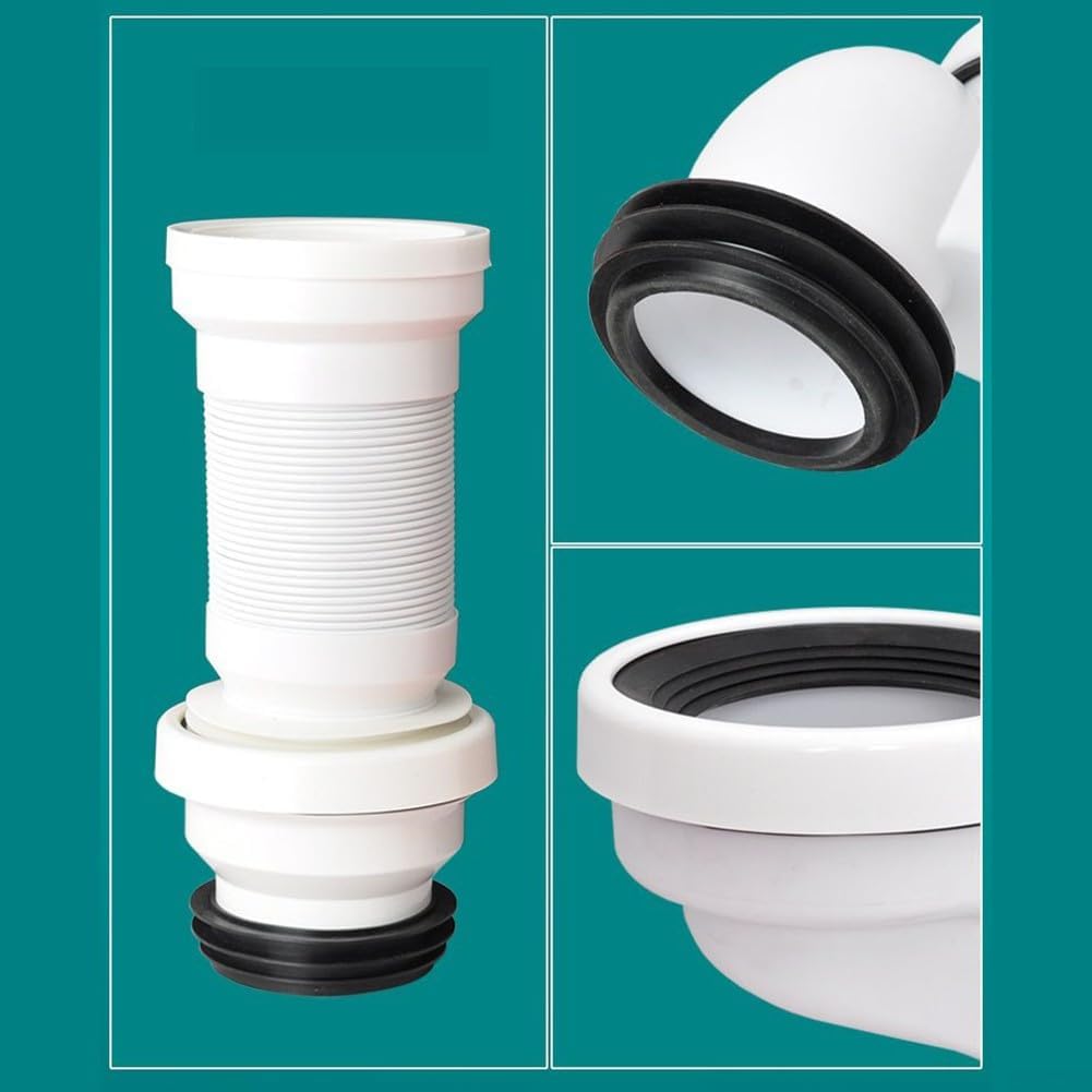 Złącze offsetowe do WC - Do złącz offsetowych do WC - Złącze offsetowe do WC z PVC - 50 mm - 7