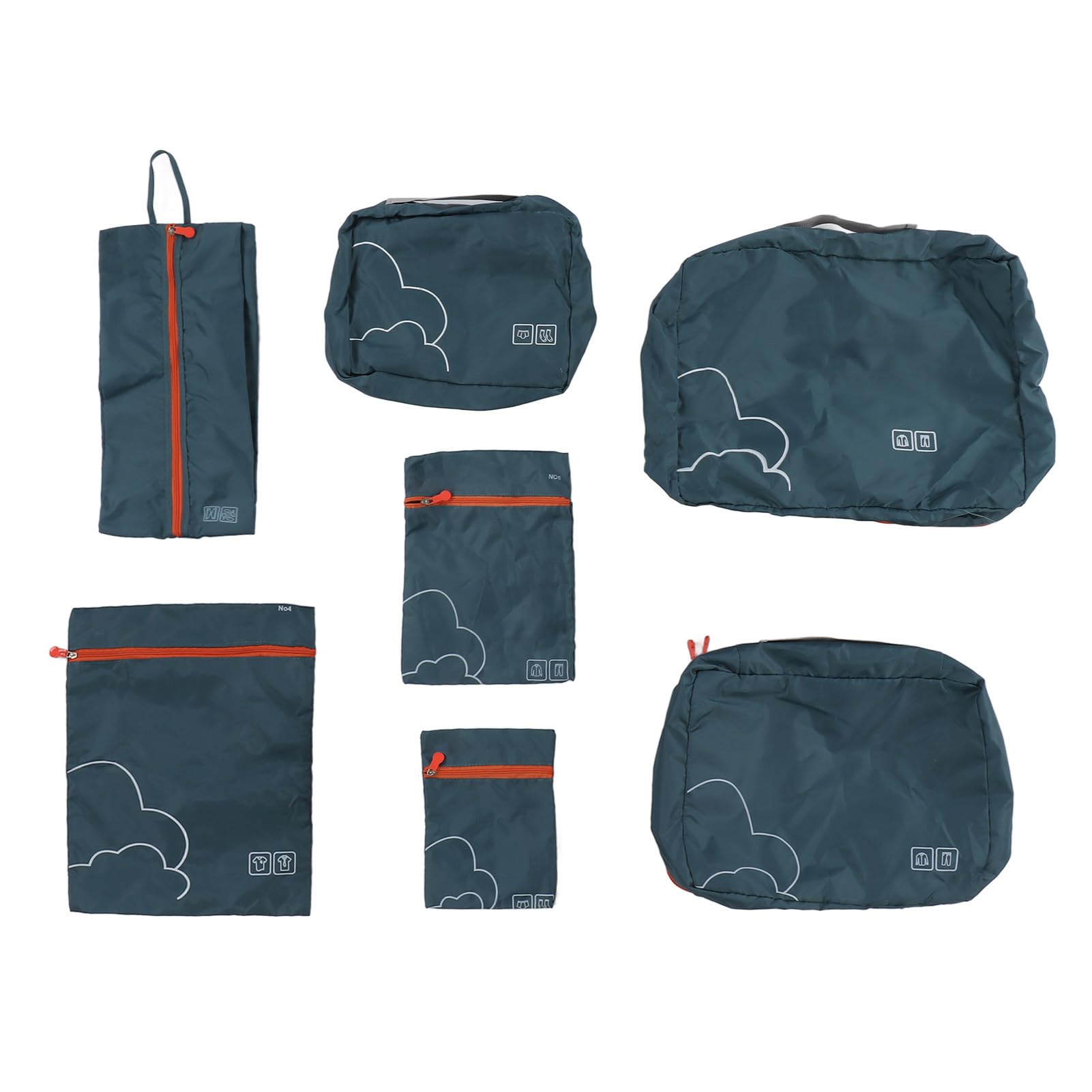 Sac De Panier De Chariot D'Épicerie Imperméable Avec Poches Latérales - Remplacement Doublure Noire