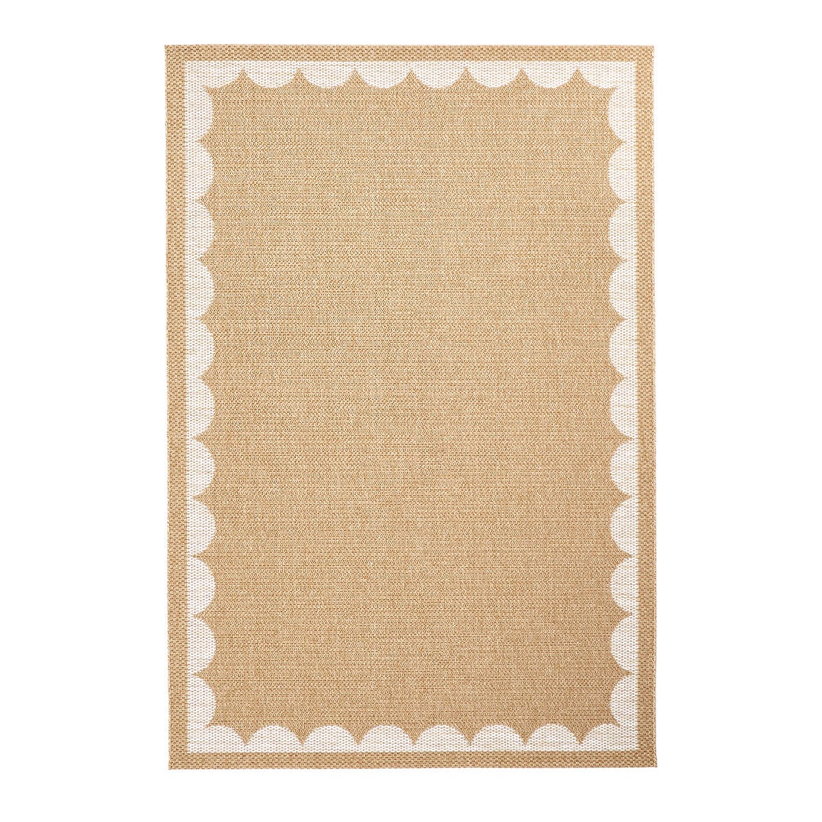 Tapis D'Extérieur Et Intérieur 200x200 Cm Carré - Résistant UV & Pluie - Motif 3D Profond - Balcon, Terrasse, Salon, Cuisine
