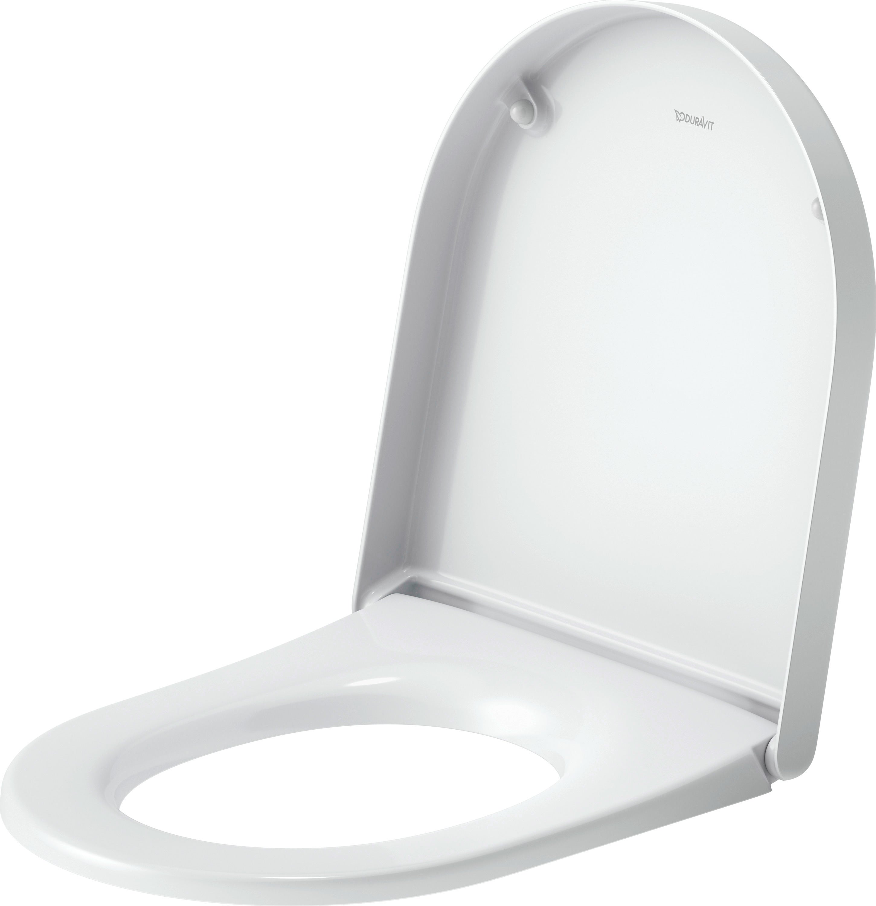Wolnoopadająca deska sedesowa Soft-Close Duravit Univavo biały połysk
