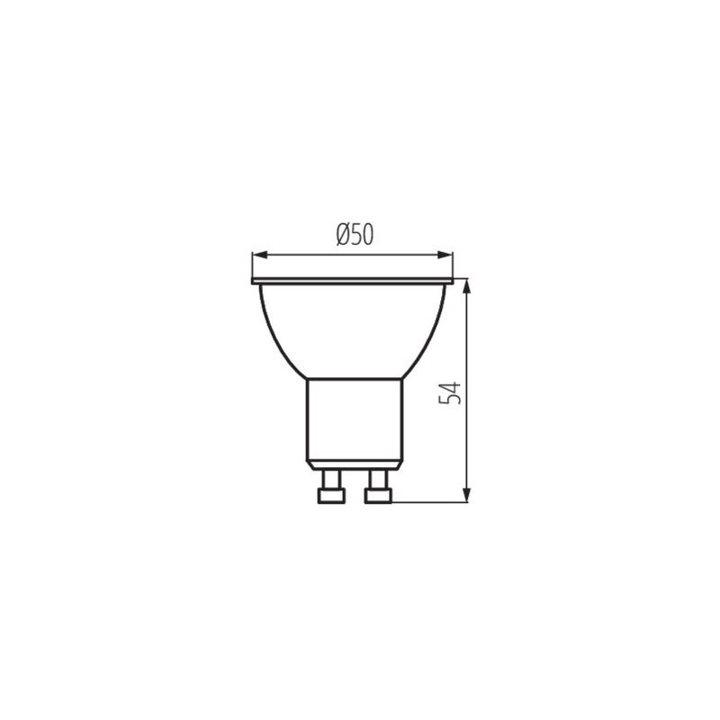 Bec LED inteligent Kanlux Smart RGB 4,7W GU10 325 lm alb, dimmabil ...