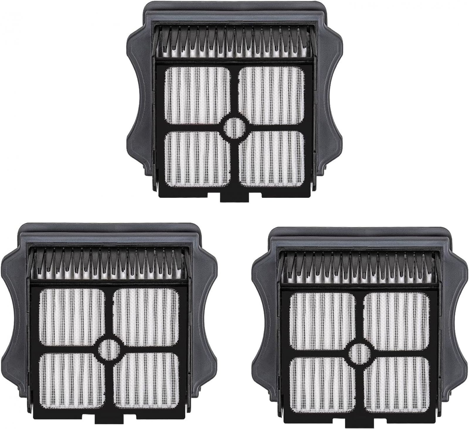 Zestaw 3 filtrów HEPA do odkurzaczy Tineco iFloor 3/Floor One S3/Floor One S5/Floor One S5 Pro 2, lekkie filtry do odkurzaczy na mokro i sucho.