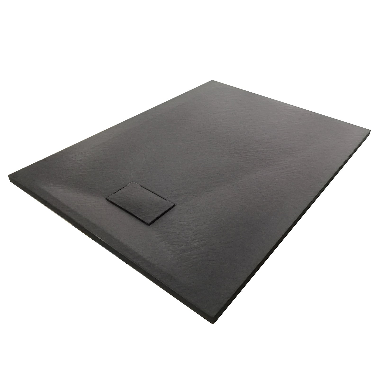 Bernstein Brodzik prysznicowy z SMC 120x90 czarny odpływ typu B