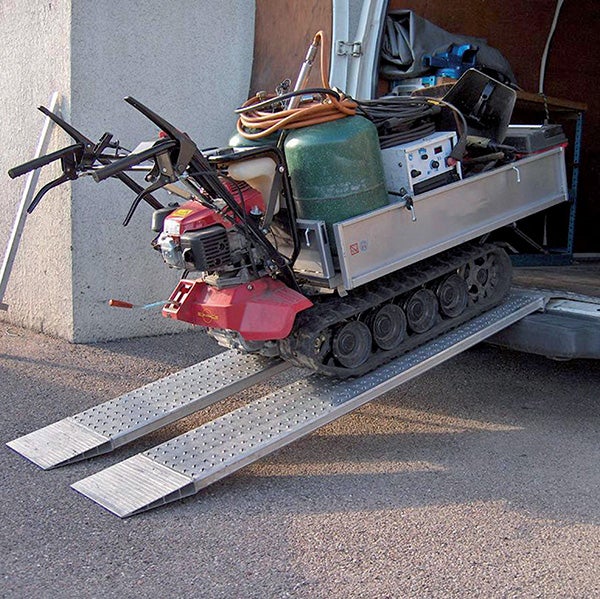 Rampe longueur 2975mm / Hauteur à franchir 830mm - charge max par paire 830kg pour empattement 1000mm - Vendue à l'unité - AOS200-4 - 5