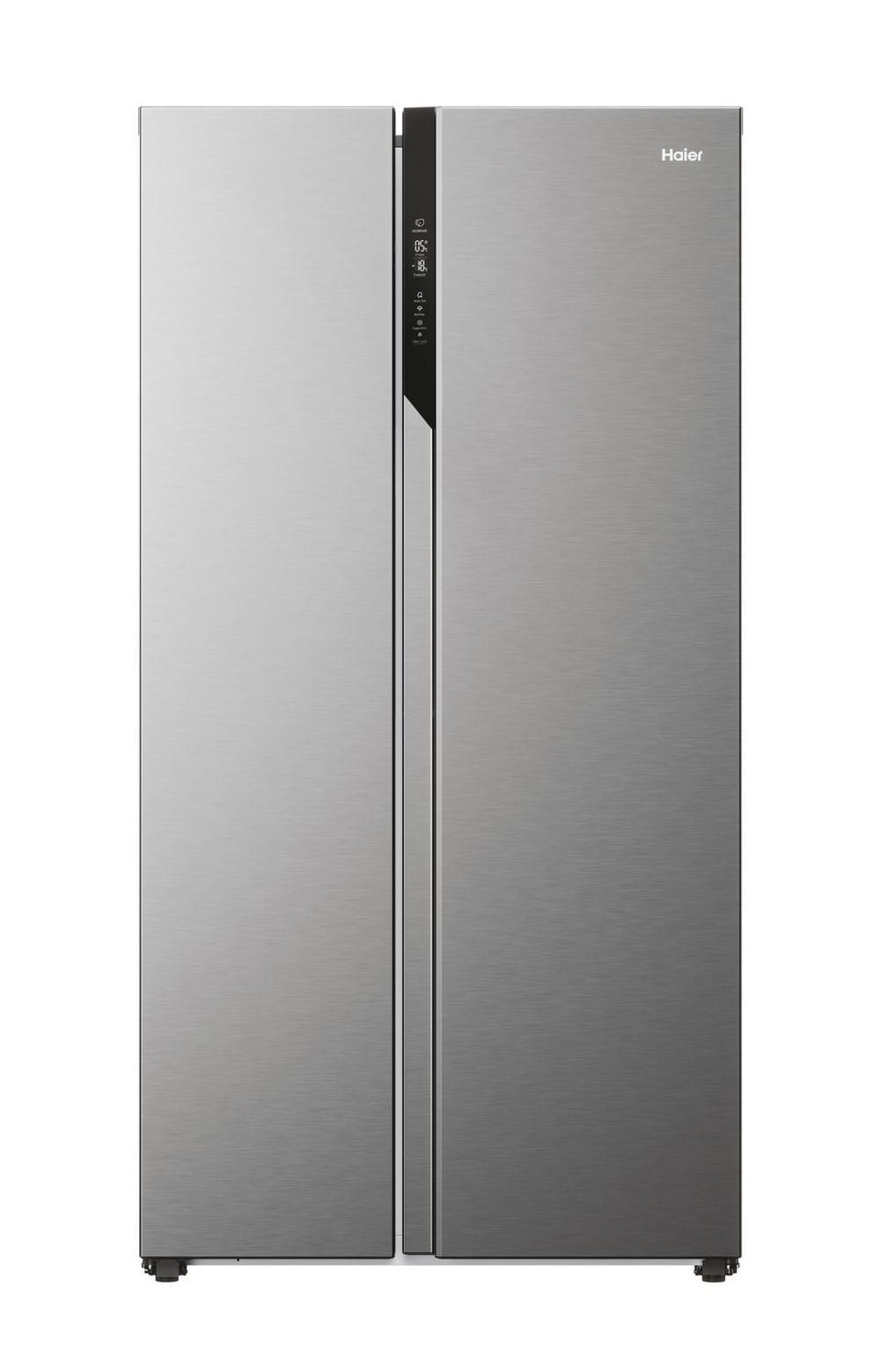 Haier Sbs 90 Serie 5 Hsr5918dnmp Nevera Puerta Lado A Lado Independiente 528 L D Acero Inoxidable Platino Acero Inoxidable, Leroy Merlin