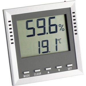 Thermomètre/Hygromètre De Précision TFA Dostmann 'Klimatherm' - Diamètre 7 Cm - Fabriqué En Allemagne