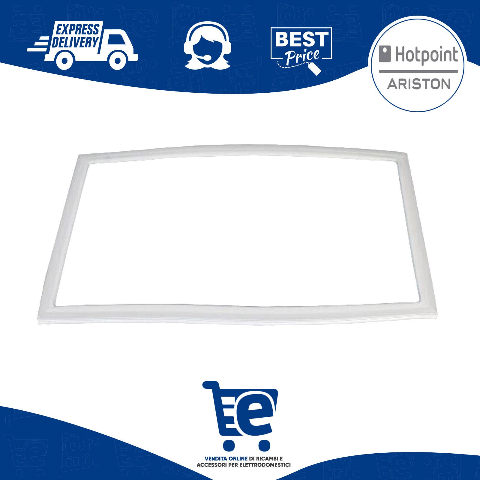 Aexit Guarnizione Per Porta Del Frigorifero In Gel Di Silice Da 5 X 18 Mm X 16 Mm Bianca ID: 950315