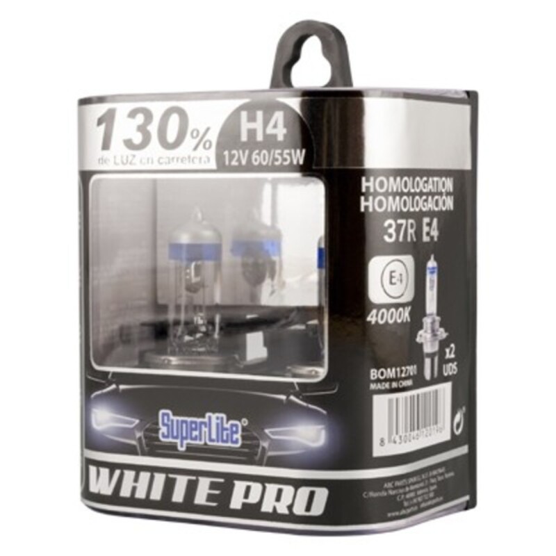 HELLA Bombillas Halógenas Estándar H4 P45TTB, 12 V, 60/55 W