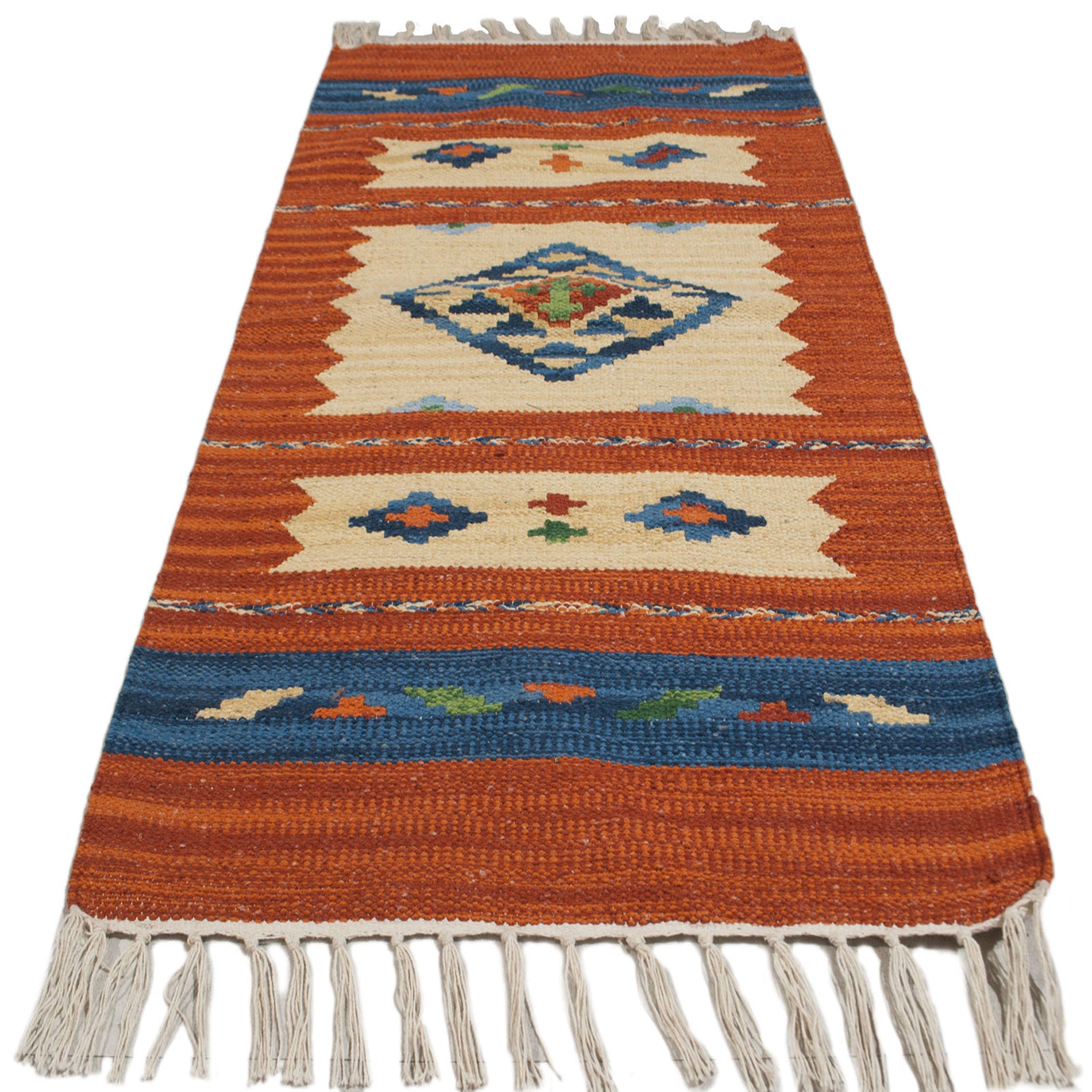 Galleria Farah 1970 - 80x50 cm Autentyczny, oryginalny i ręcznie robiony kilim Idealny