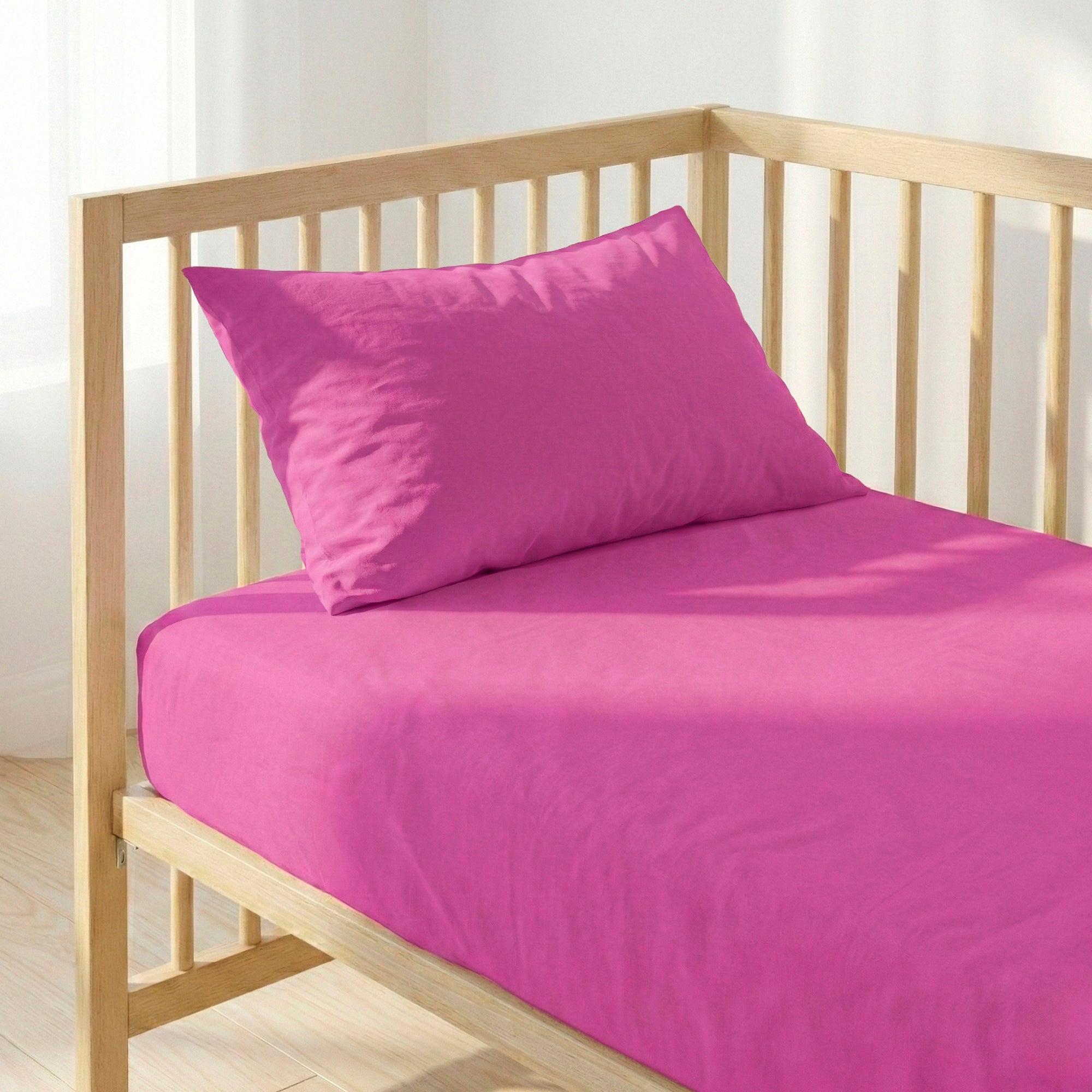 Basic Taie d'oreiller Fuchsia 50x30 - 2