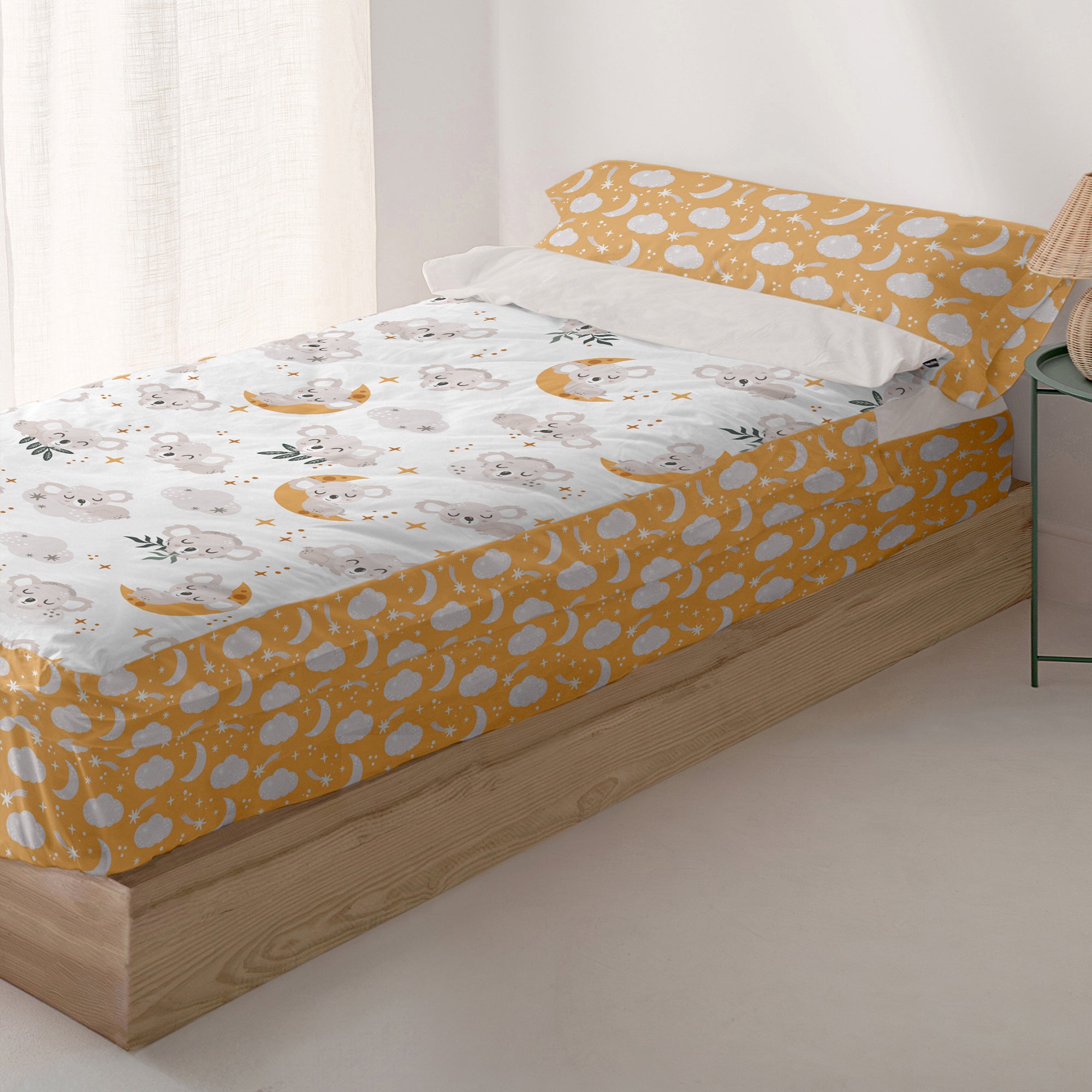 Saco Nórdico Cool Kids Sin Relleno De 105 Cm – Diseño Jungla, 100% Algodón, Lavable A Máquina, Fabricado En España