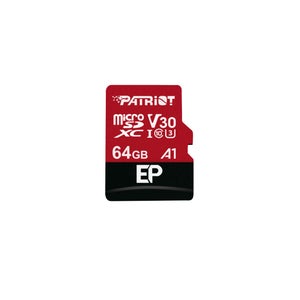 Lot De 5 Cartes MicroSD Patriot LX Series 64 Go - Vitesse UHS-I, Classe 10 - Idéal Pour Photos Et Vidéos Full HD