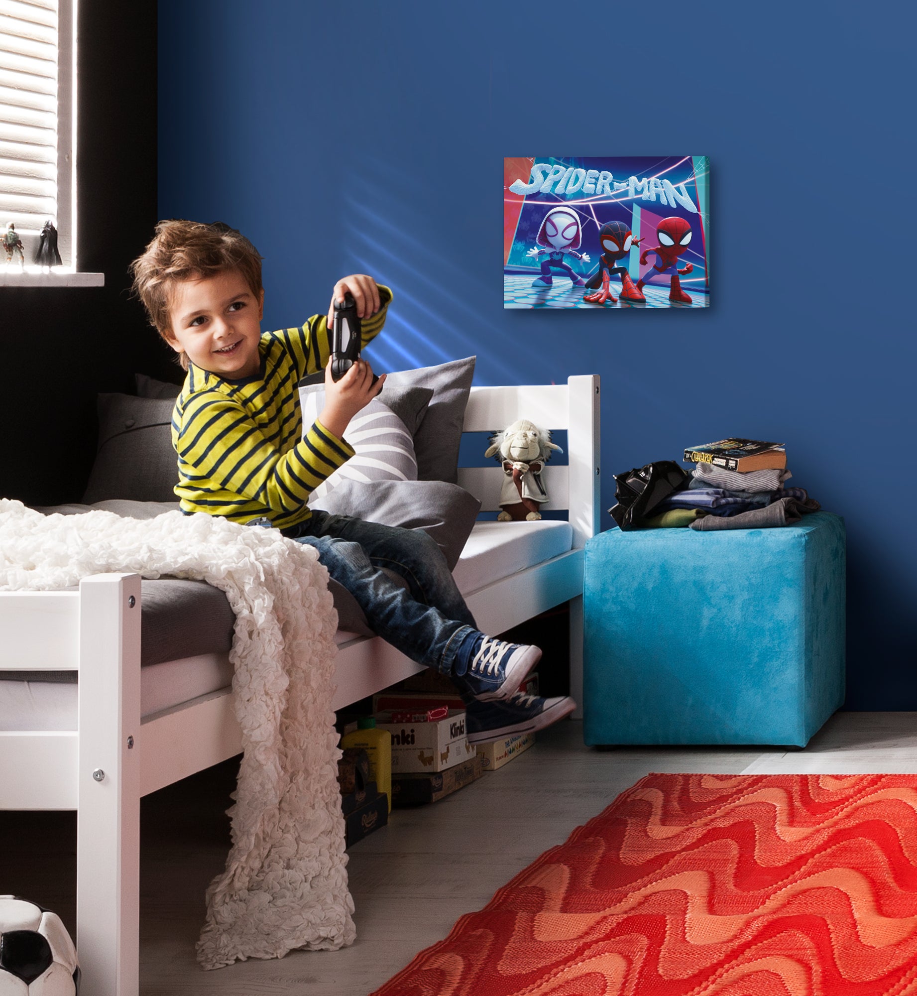 Kit Broderie écureuil Kit Broderie Écureuil Brvsk - Toile Tapisserie 40x40cm Pour Coussin Déco Maison Kit Couture Adulte Débutant